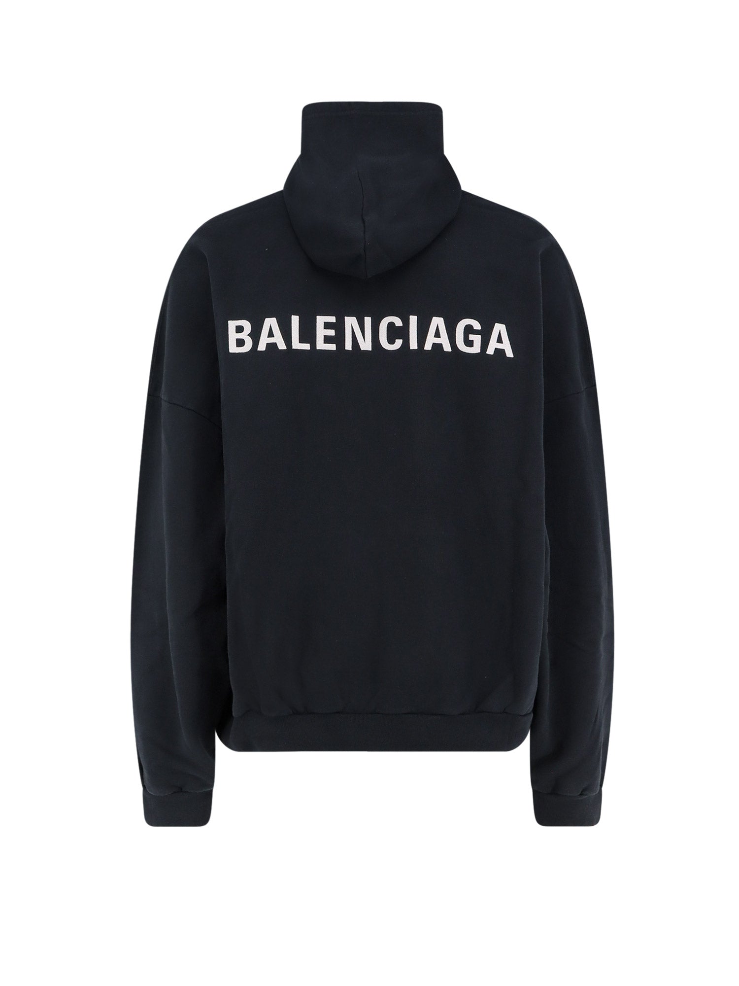 Balenciaga Sweaters Faded Black/white Cotone