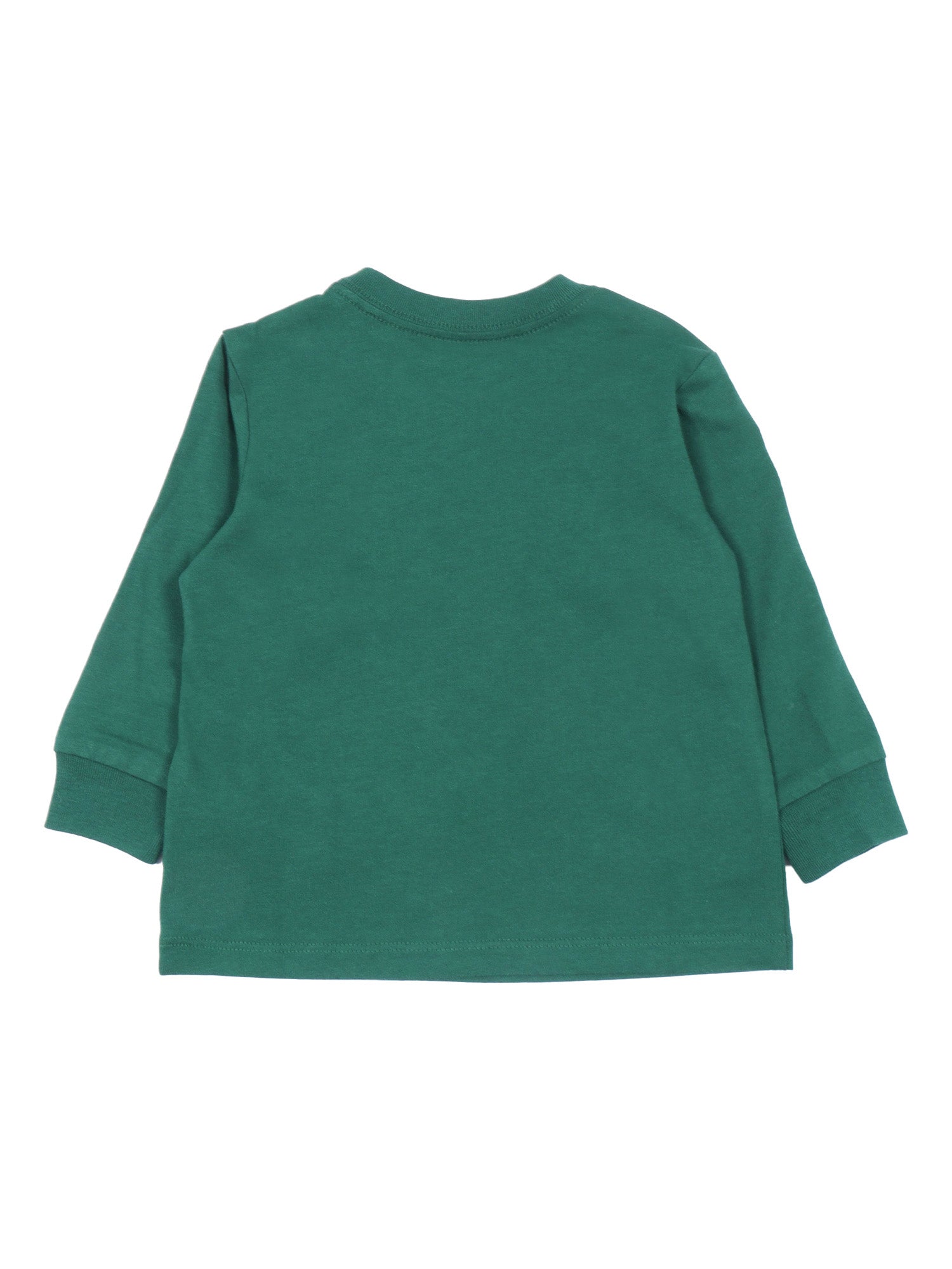 Ls Cn-Knit Shirts-T-Shirt Green Cotton Short Sleeves T-shirt
