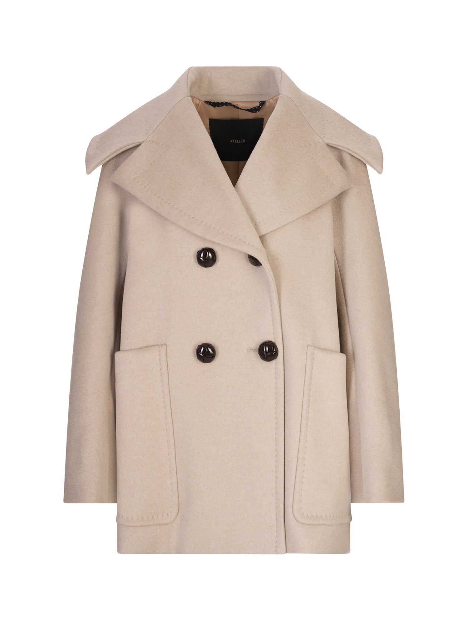 Max Mara Coats Sand Cashmere