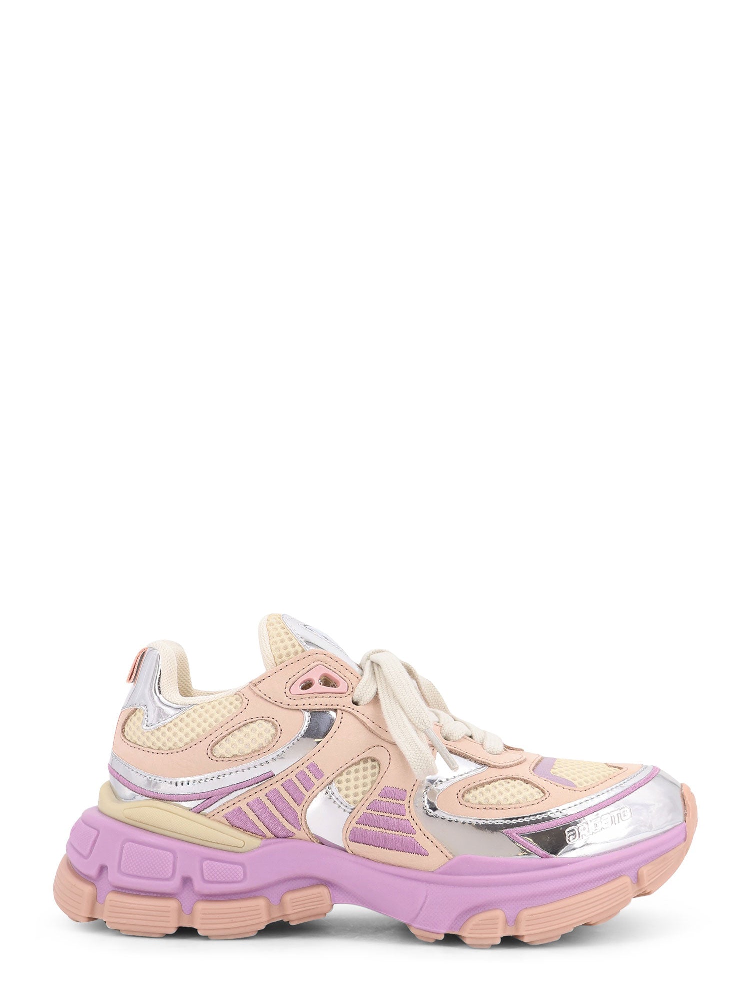 Axel Arigato Sneakers Rosa Argento Pelle