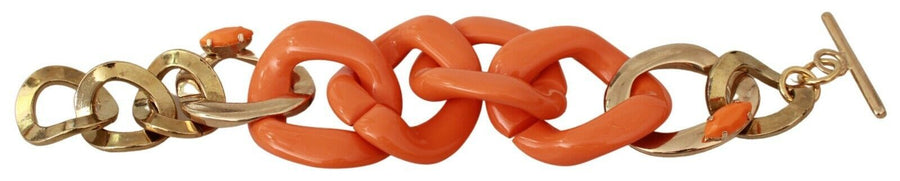 Ermanno Scervino Plastic belt in orange