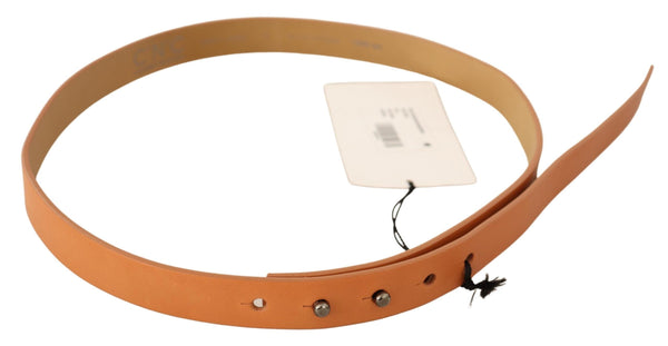 Costume National Leather belt in orange