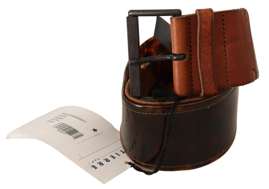 Ermanno Scervino Leather belt in brown