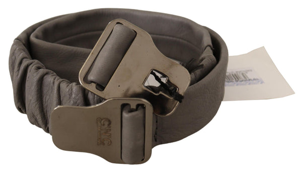Costume National Leather belt in gray