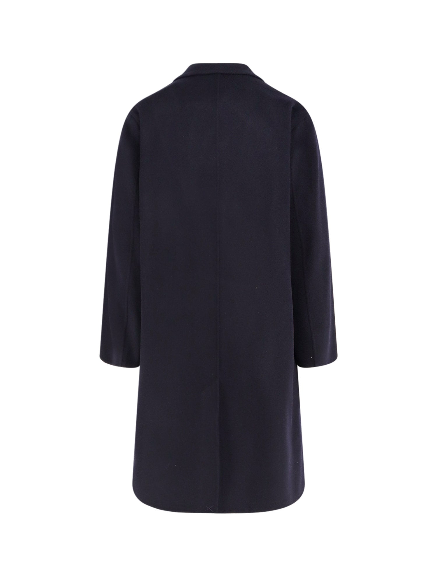 Paltò Coats Black Lana Nylon