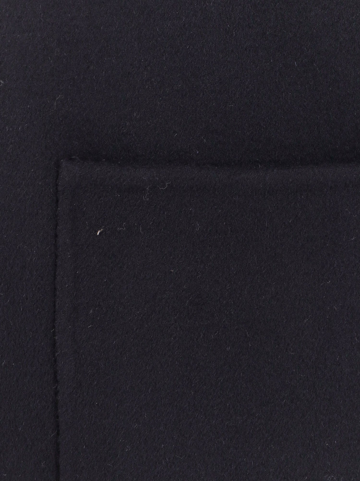 Paltò Coats Black Lana Nylon