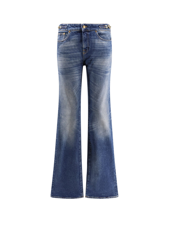 Golden Goose Jeans Blue Cotone Elastan