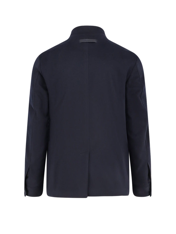 Zegna Coats Brown Cashmere