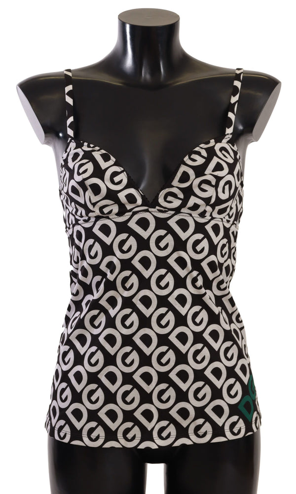 Dolce & Gabbana 100% Cotton tank top in black