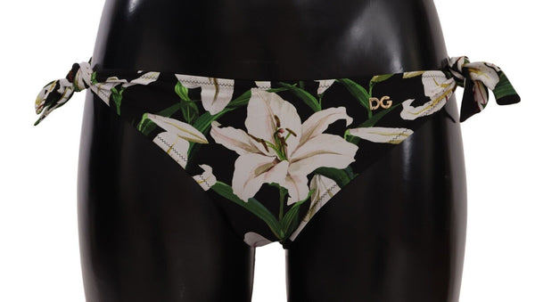 Dolce & Gabbana 75% Nylon 25% Elastane bikini bottom in black