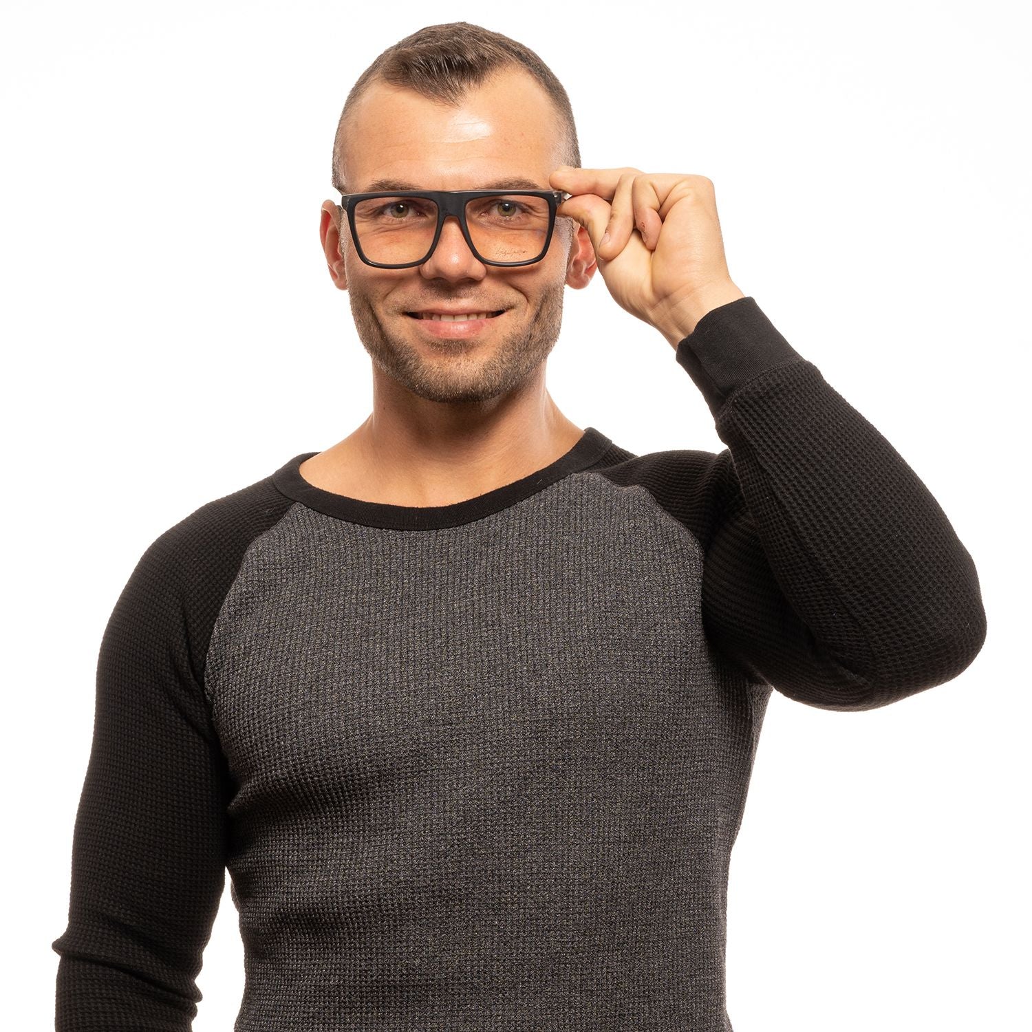 Black Plastic Glasses (frames) Accessory