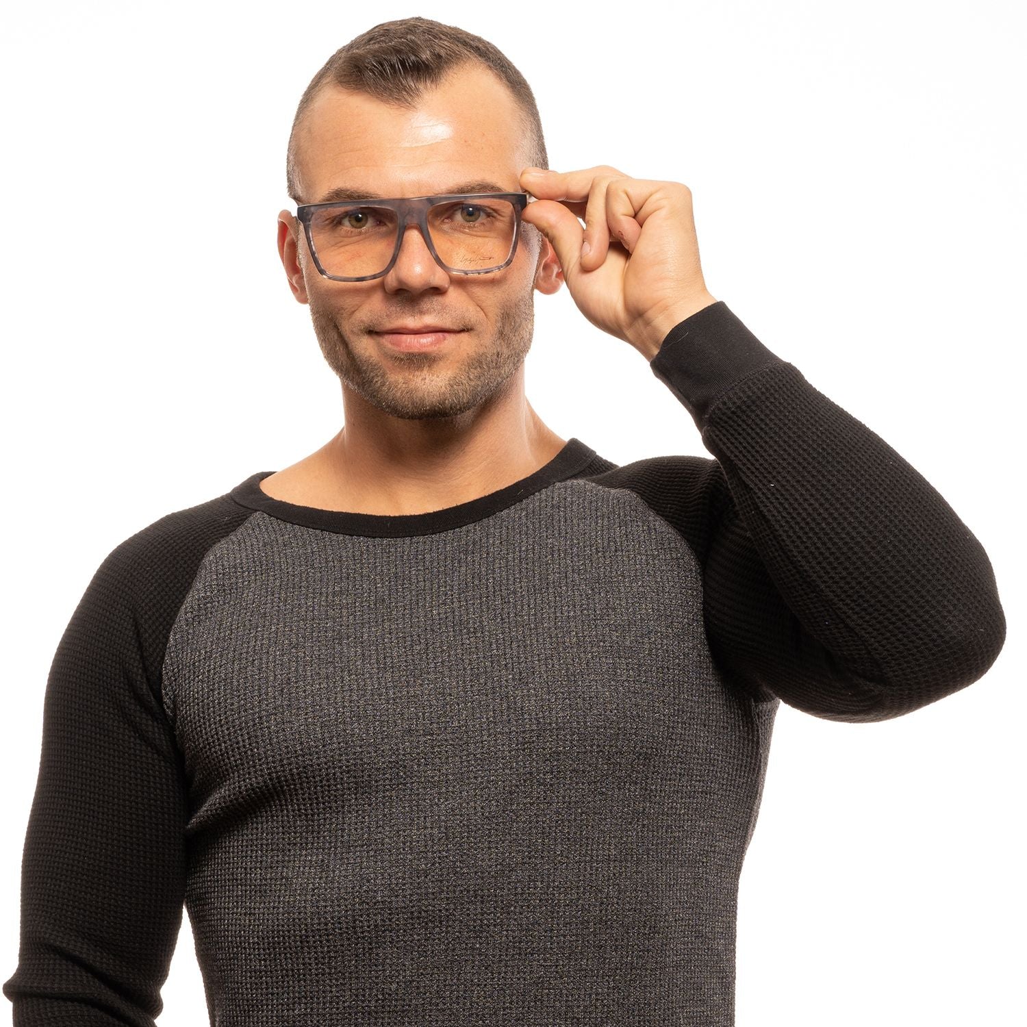 Brown Plastic Glasses (frames) Accessory