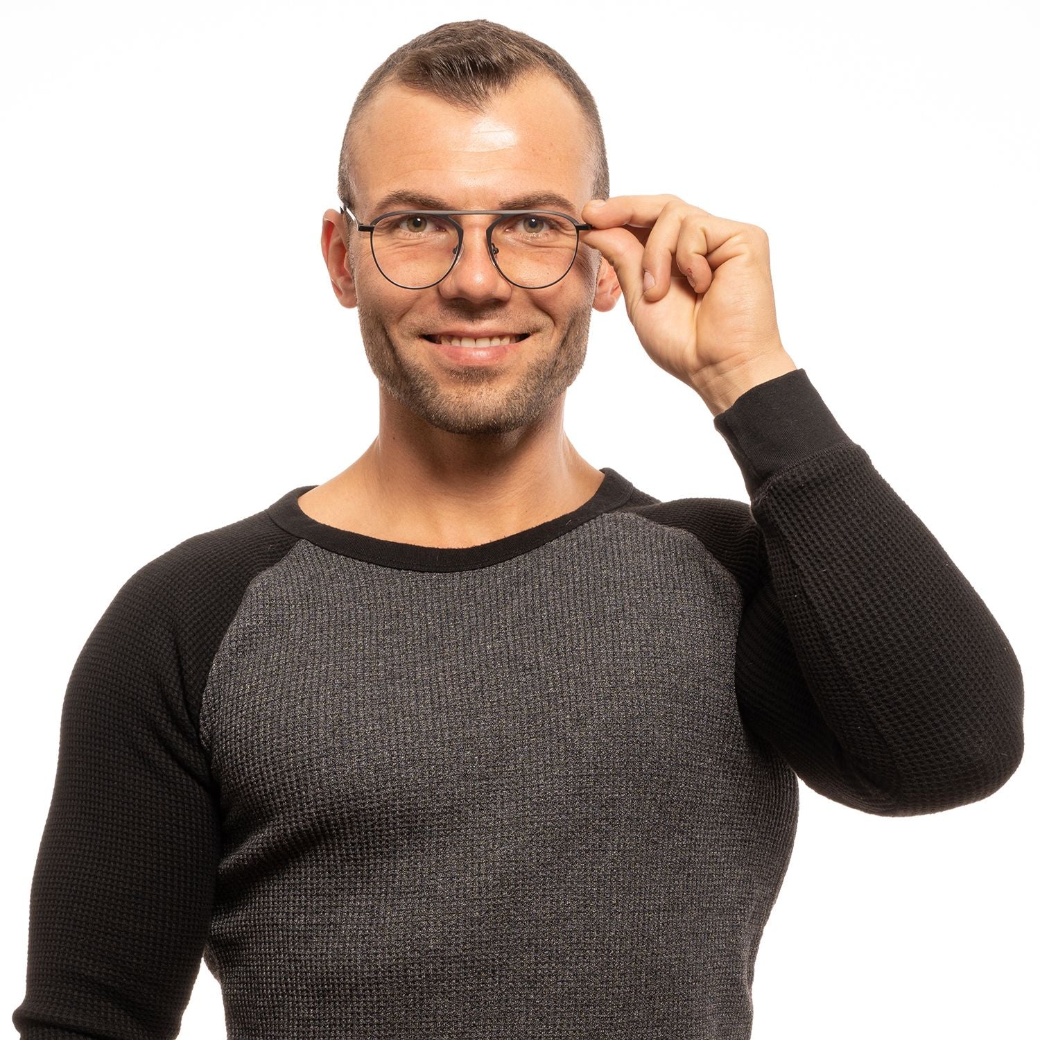 Black Plastic Glasses (frames) Accessory