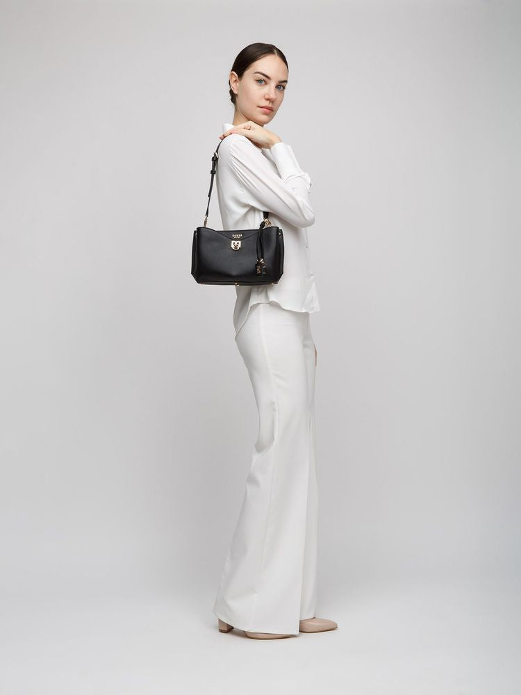 Guess 100% Polyurethane shoulder bag in black