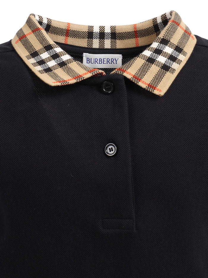 KID GIRL JERSY DRESS Black Cotton