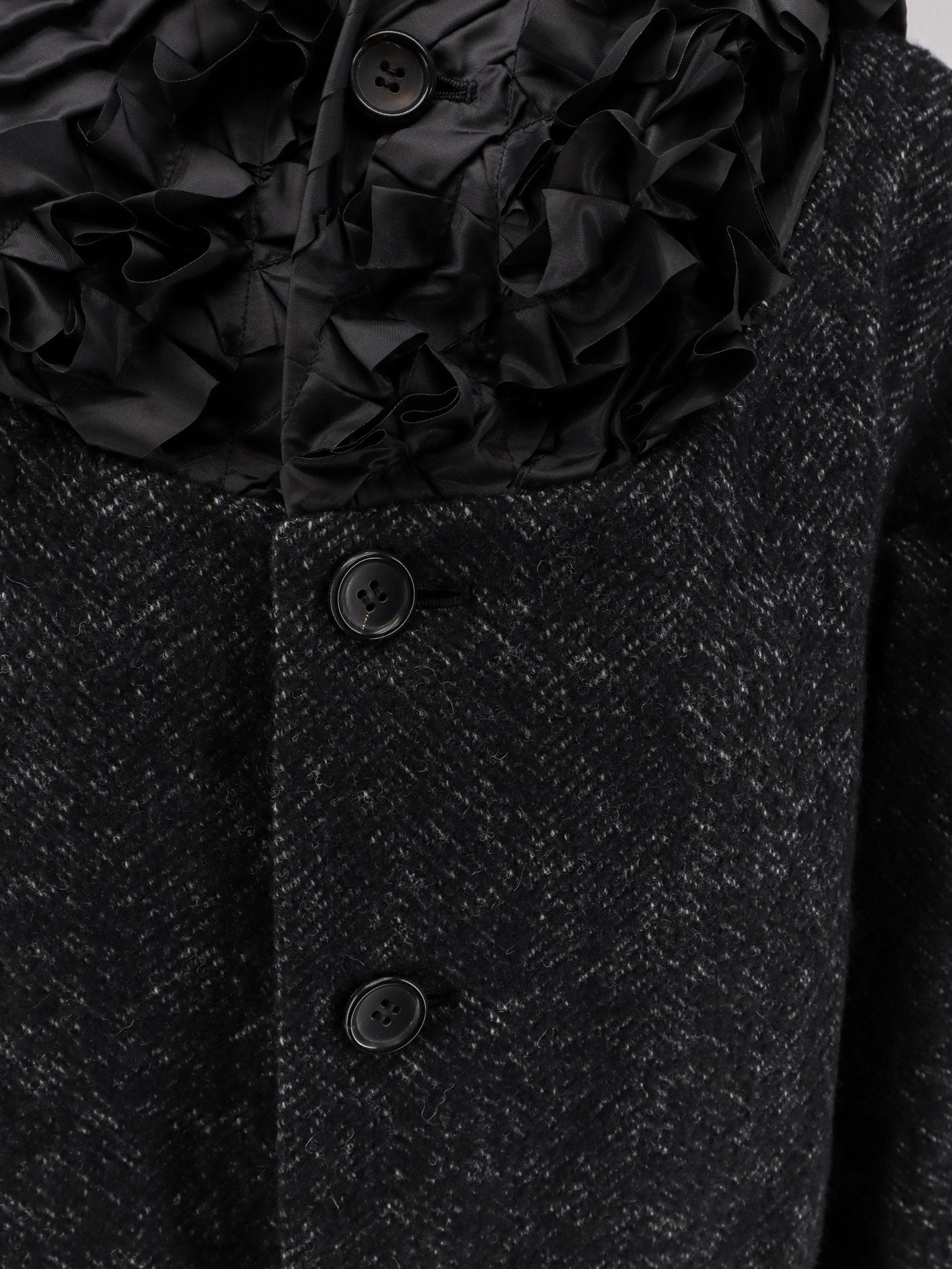 COMME DES GARCONS PLAY Coats Blkecruxblac Lana Nylon