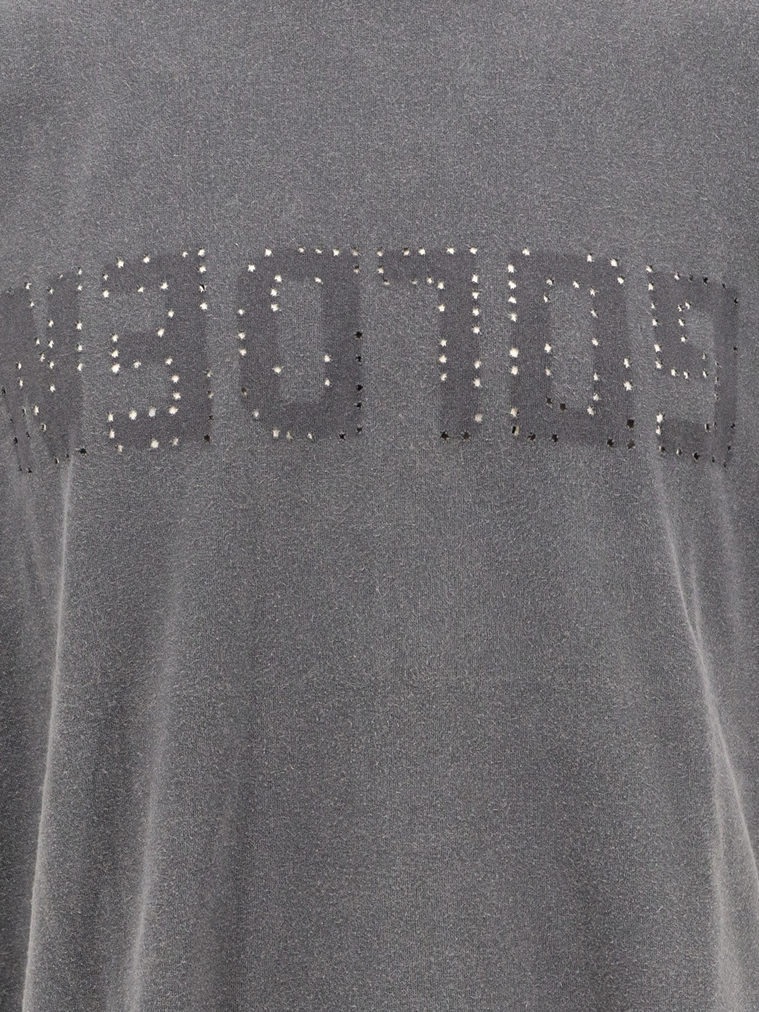 Golden Goose T-shirts and Polos Grey Cotone