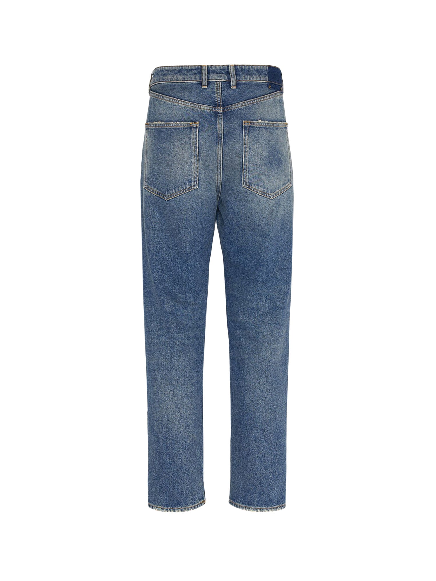 Golden Goose Jeans Blue Cotone