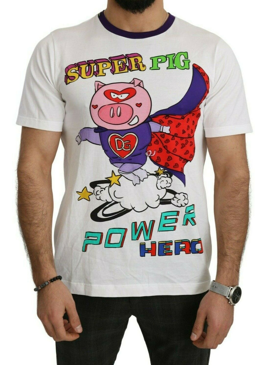 Dolce & Gabbana 100% Cotton t-shirt in white