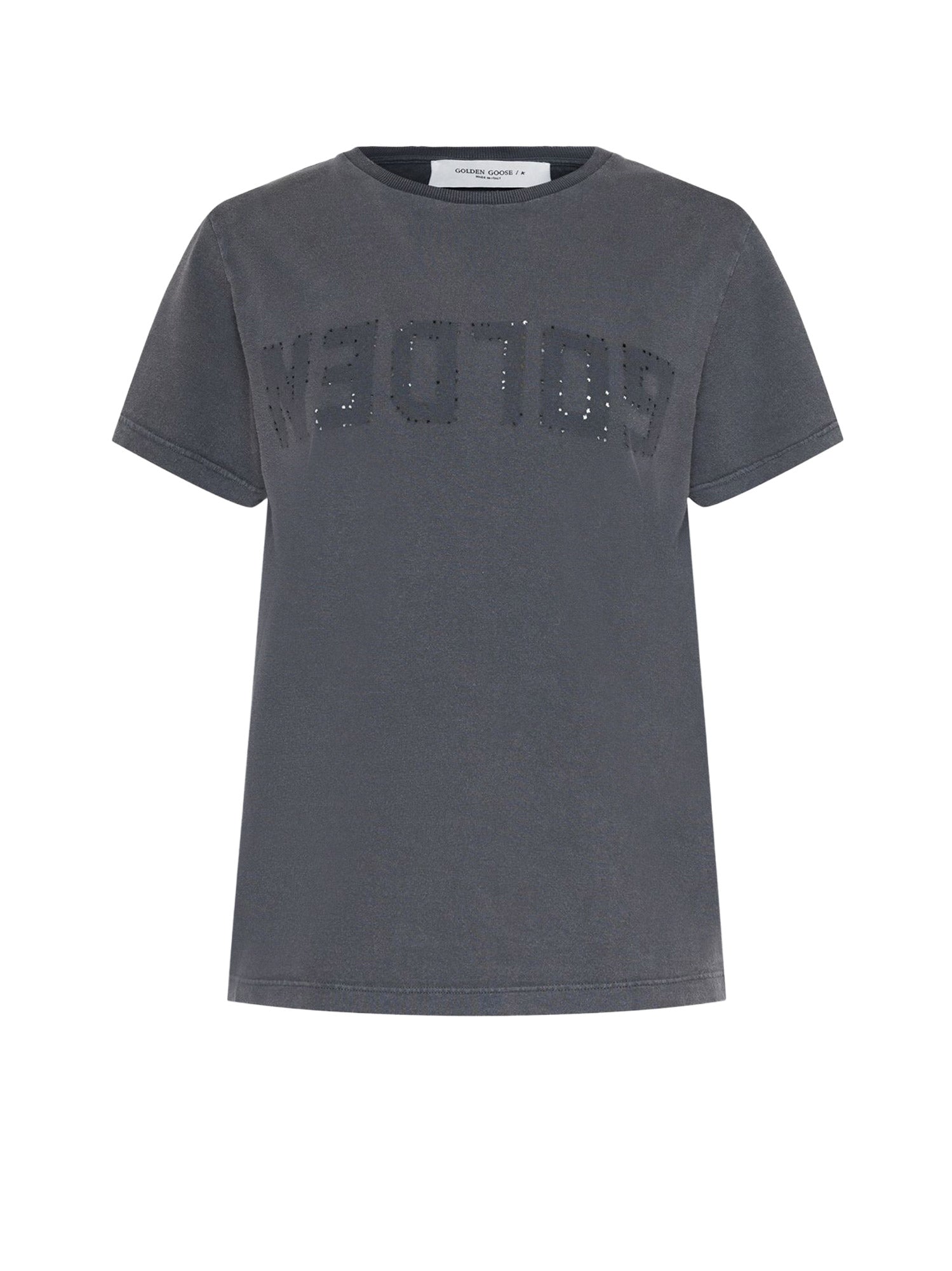 Golden Goose T-shirts and Polos Grey Cotone