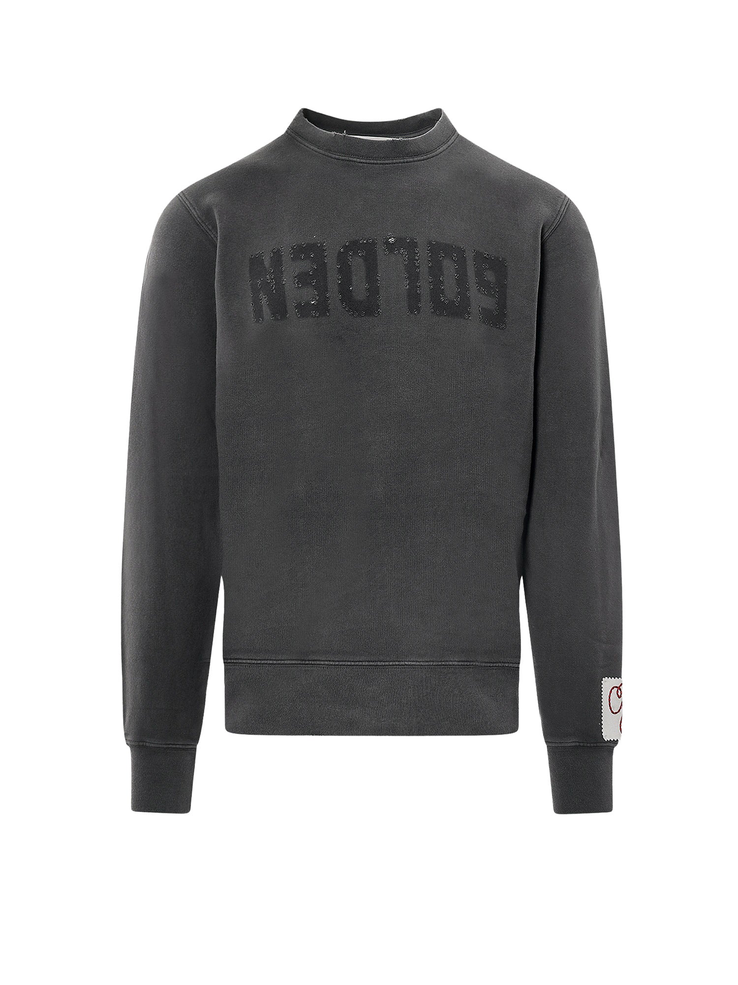 Golden Goose Sweaters Grey Cotone