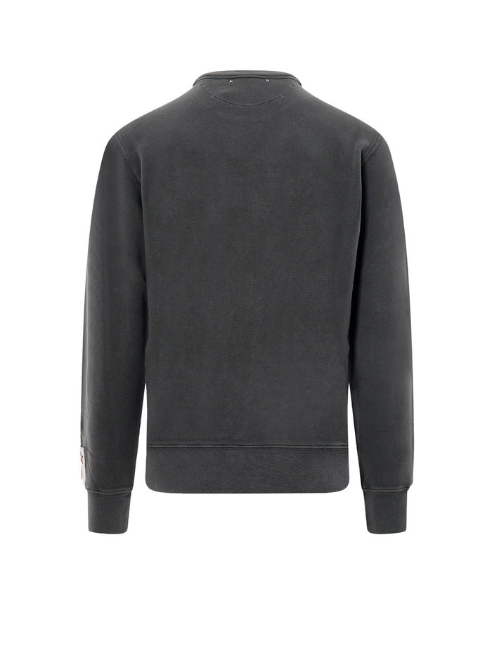 Golden Goose Sweaters Grey Cotone