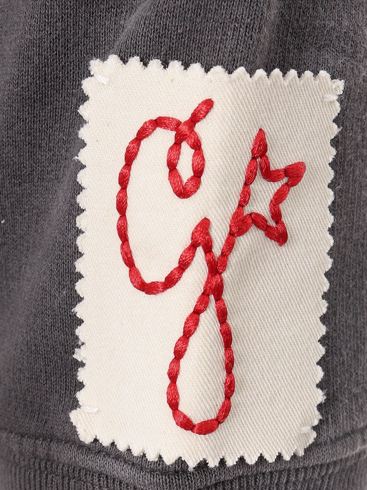 Golden Goose Sweaters Grey Cotone