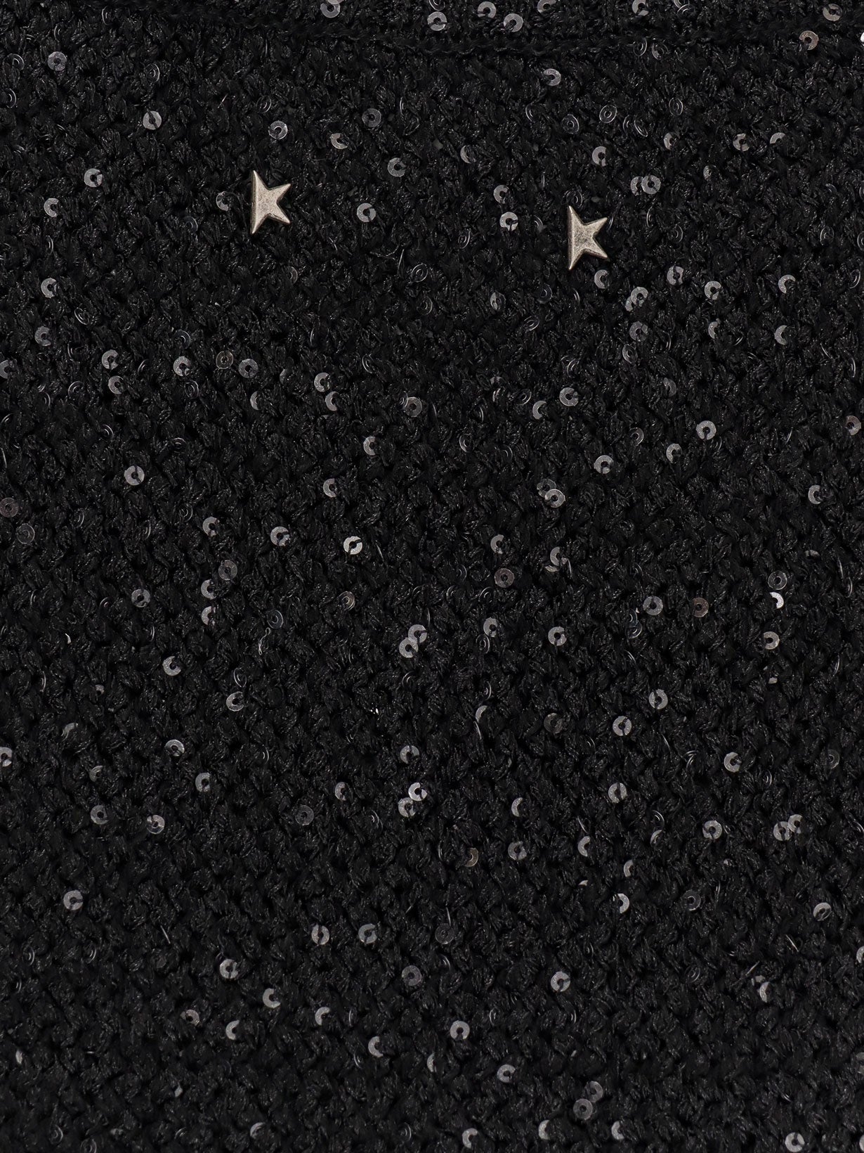 Golden Goose Sweaters Black Poliammide Cotone Elastan