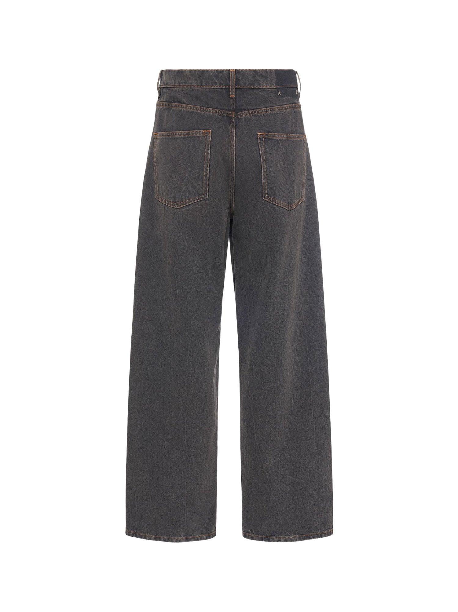 Golden Goose Jeans Black Cotone