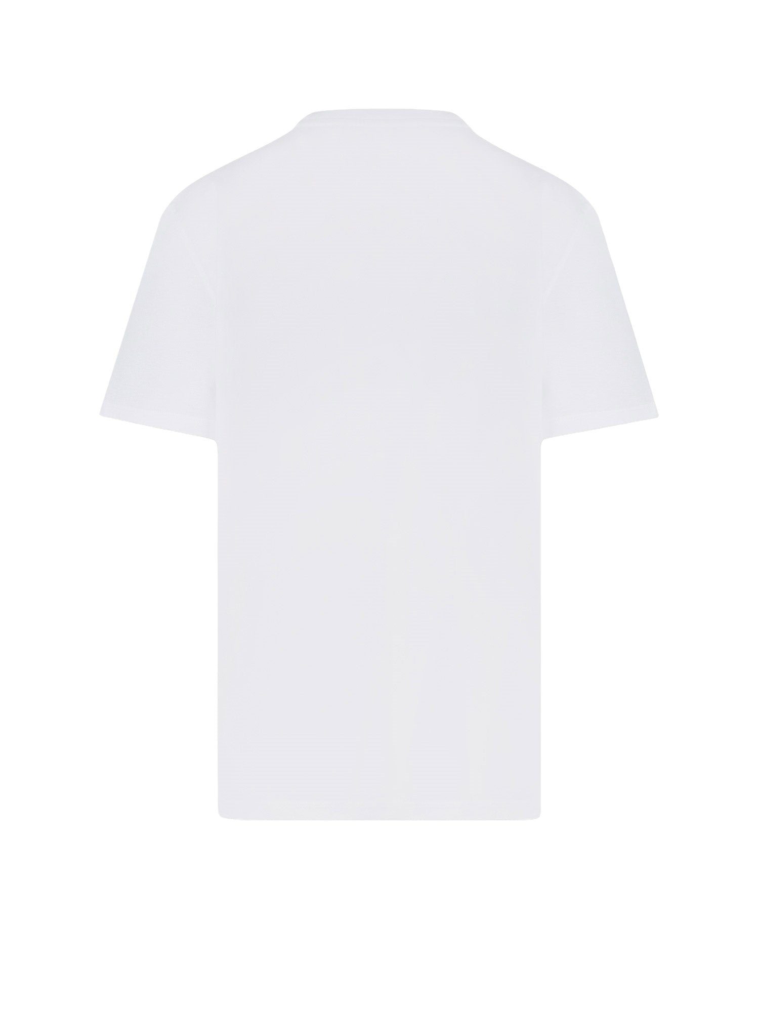 Golden Goose T-shirts and Polos Optic White Black Cotone