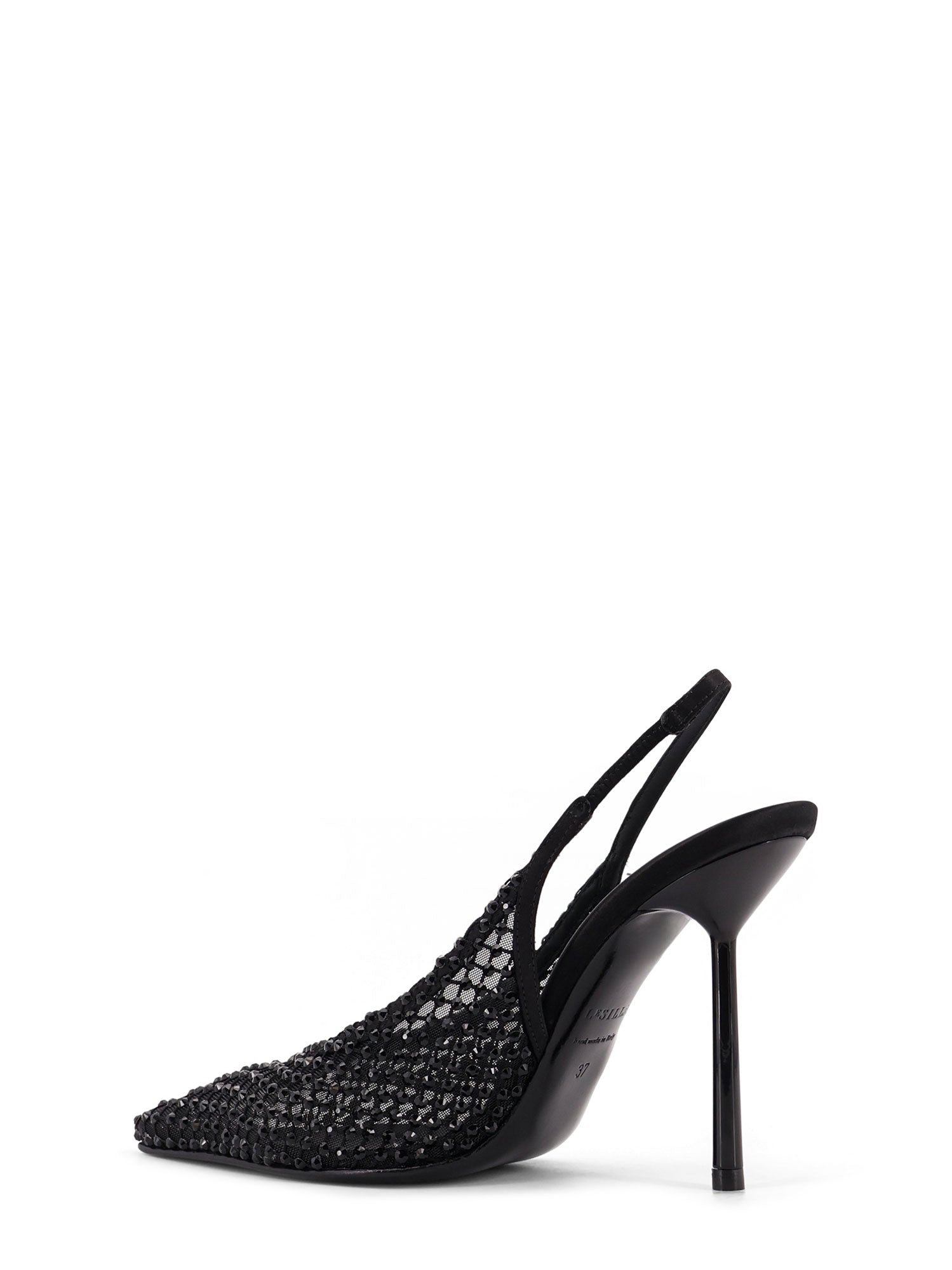 Le Silla With Heel Nero Jet Poliestere