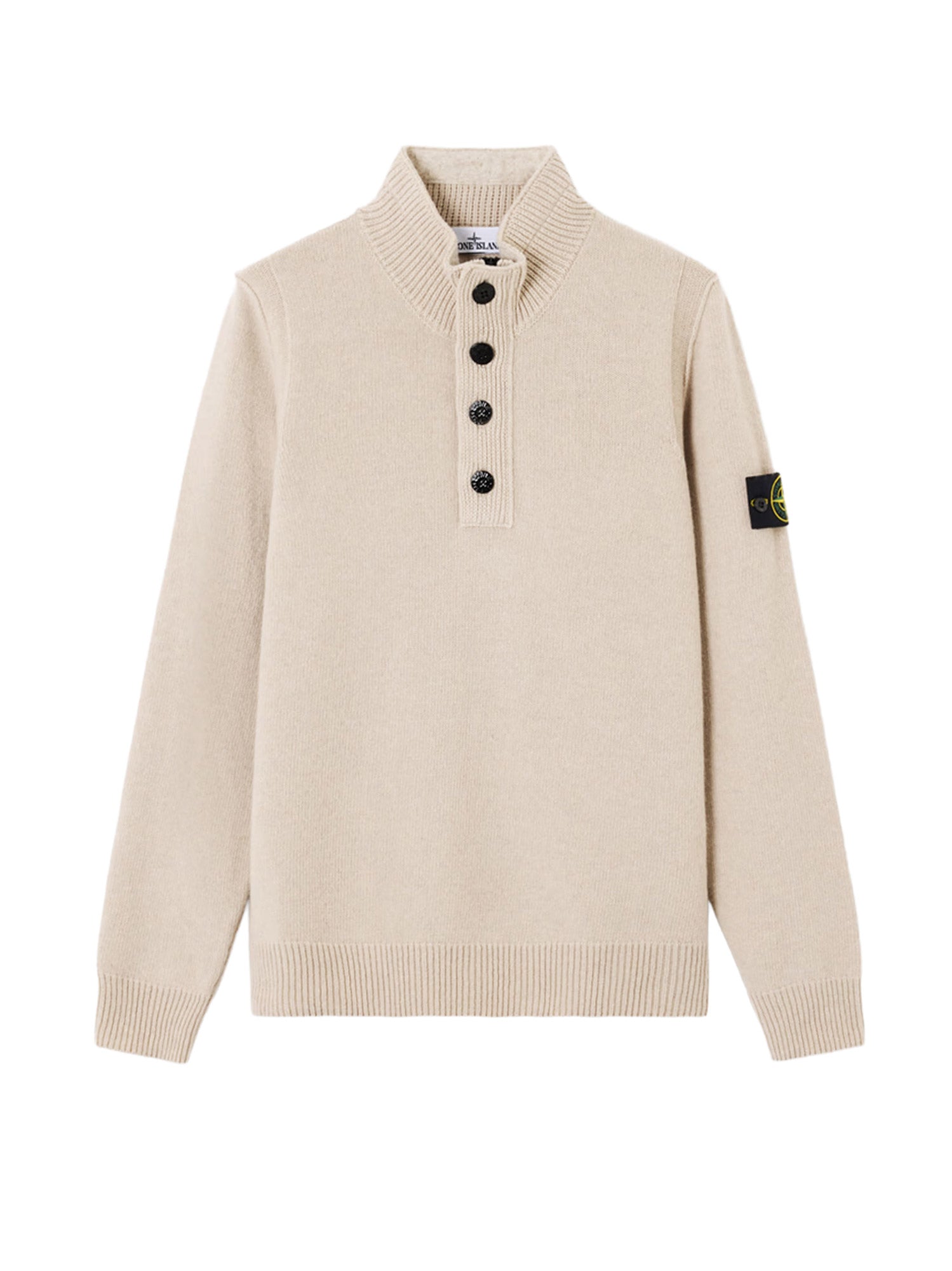 Stone Island Sweaters White