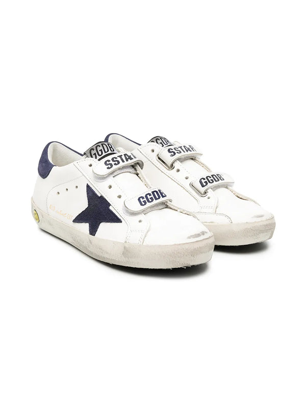 Golden Goose White leather sneaker in white