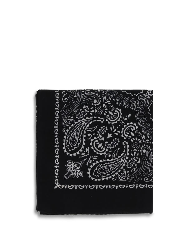 Judy Bandana Carre Scarf Black