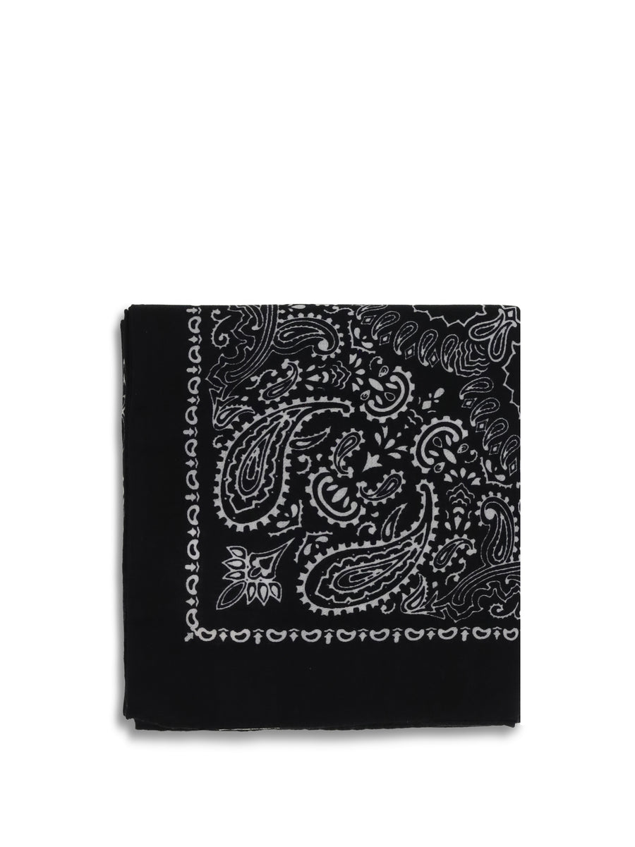 Judy Bandana Carre Scarf Black