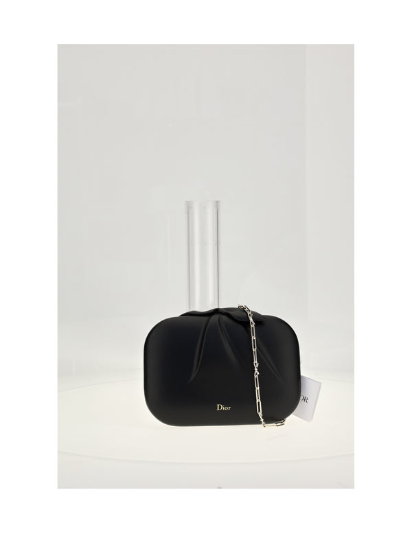 Shoulder Bag Box Nappa Black Calf Leather
