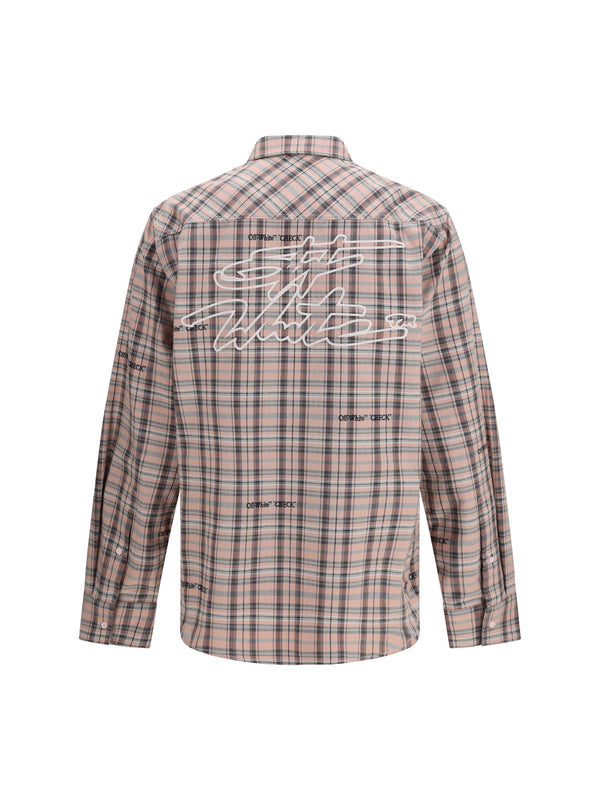 Flannel Shirt Mauve Morn Cotton