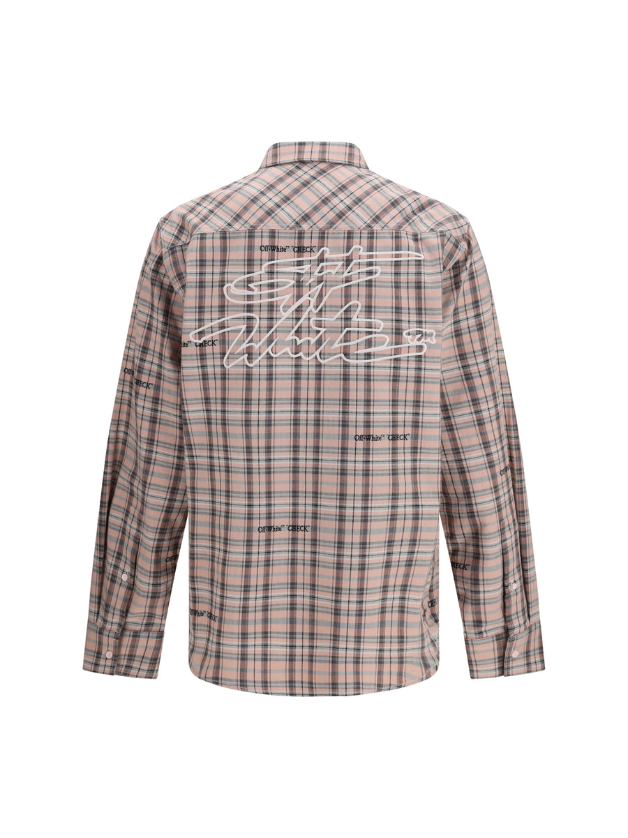 Flannel Shirt Mauve Morn Cotton