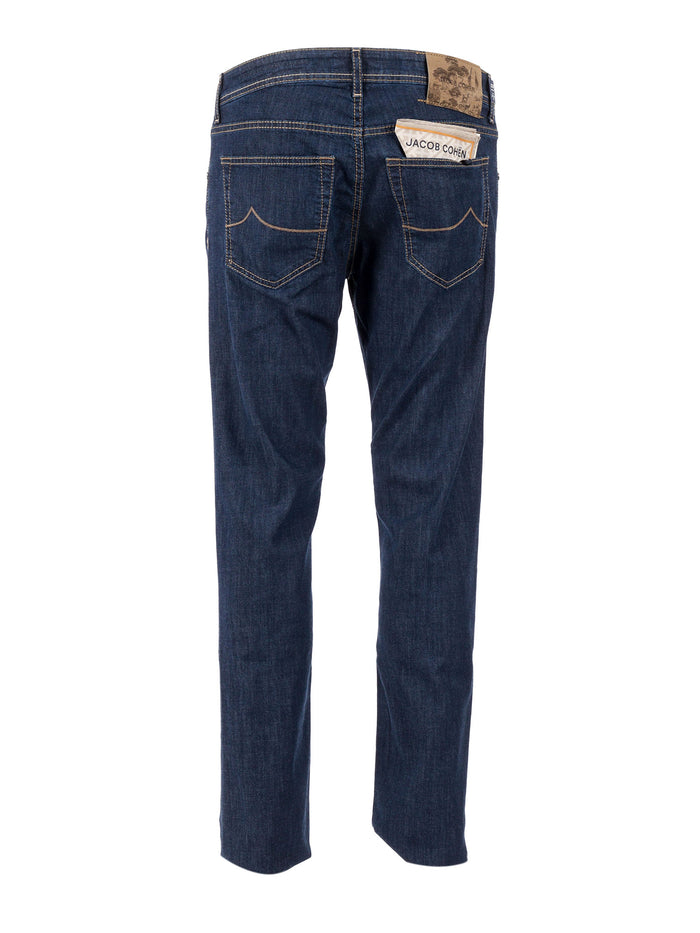 5 POCKETS SLIM FIT PANTS Blue Jean