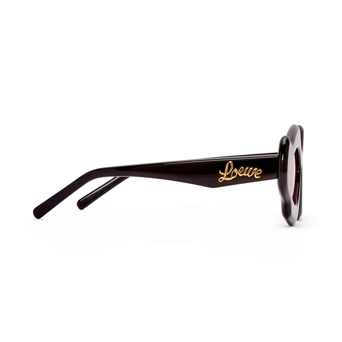 LW40109U 01y Nero Celluloid Occhiali Sole