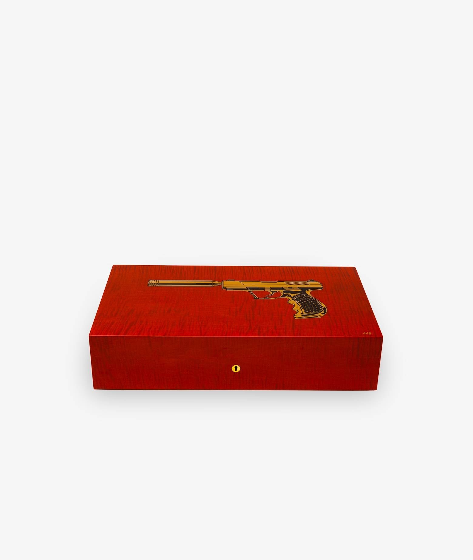 Humidor Limited Edition Royale-Les-Eaux Sombre Red