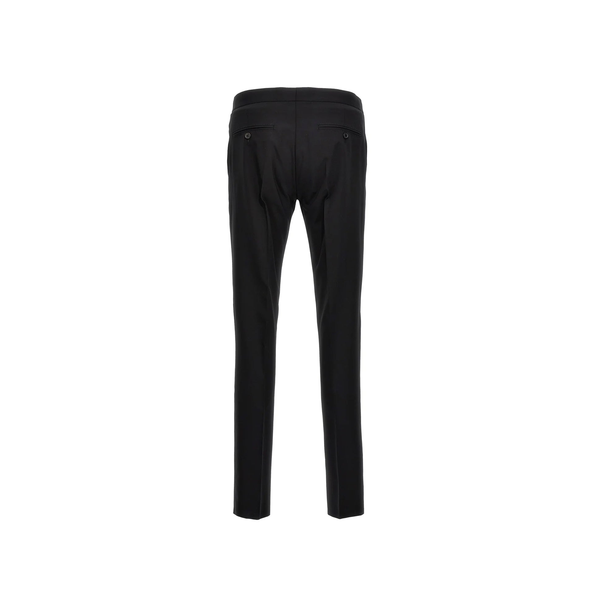 Wool Suit Black Elastane