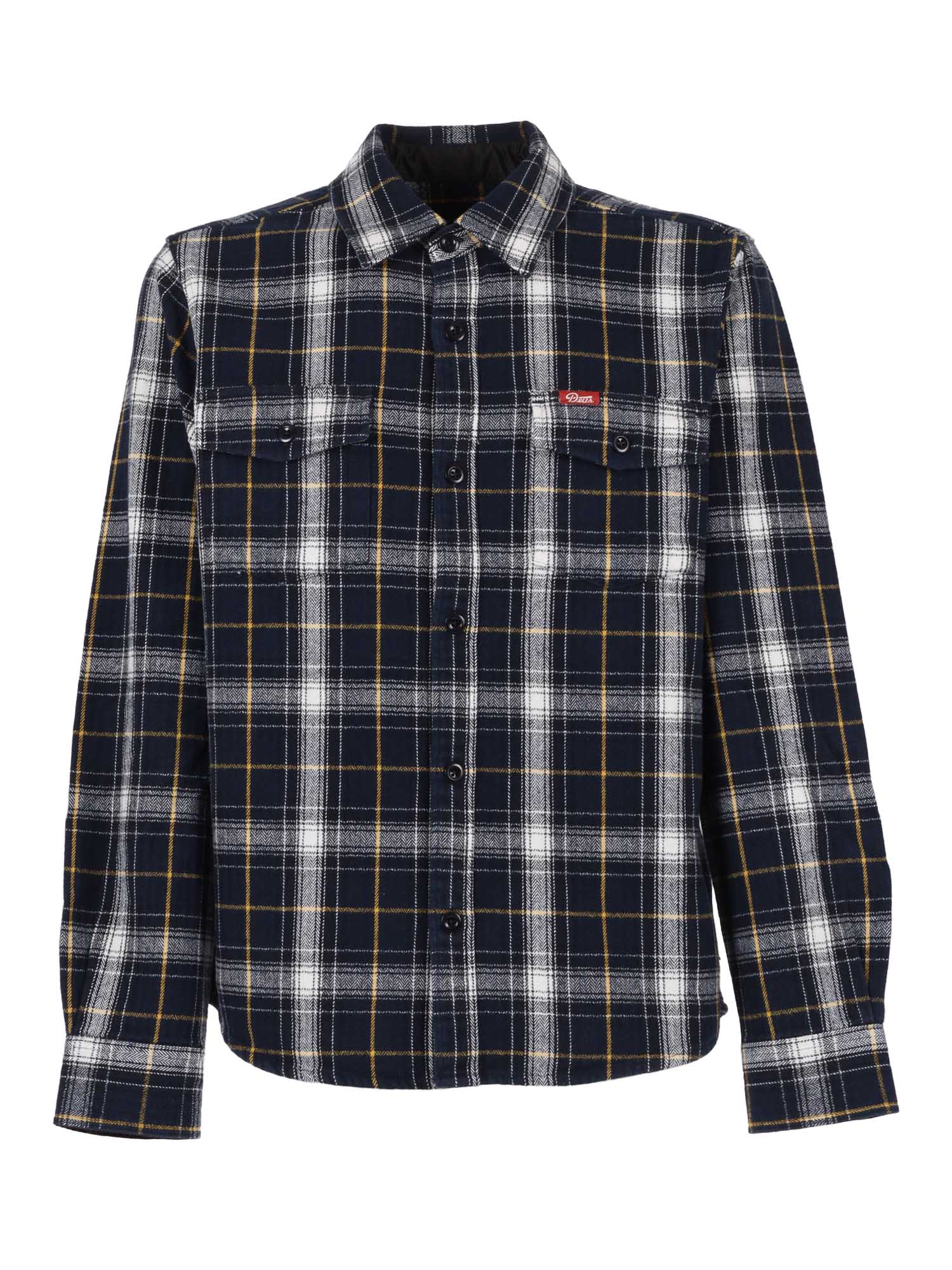 Jermaine Check Shirt Blue