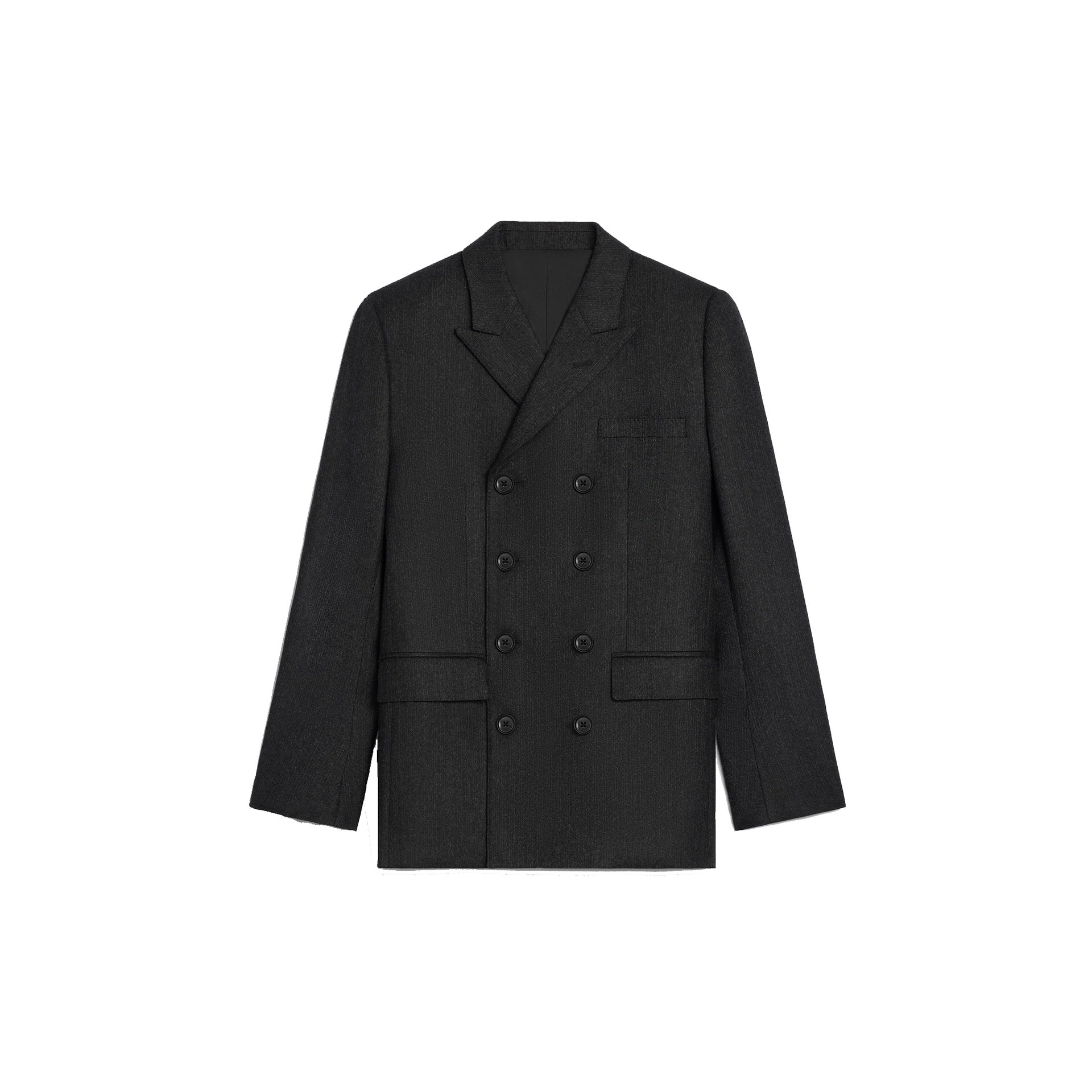 Céline Wool Blazer Jacket Gray