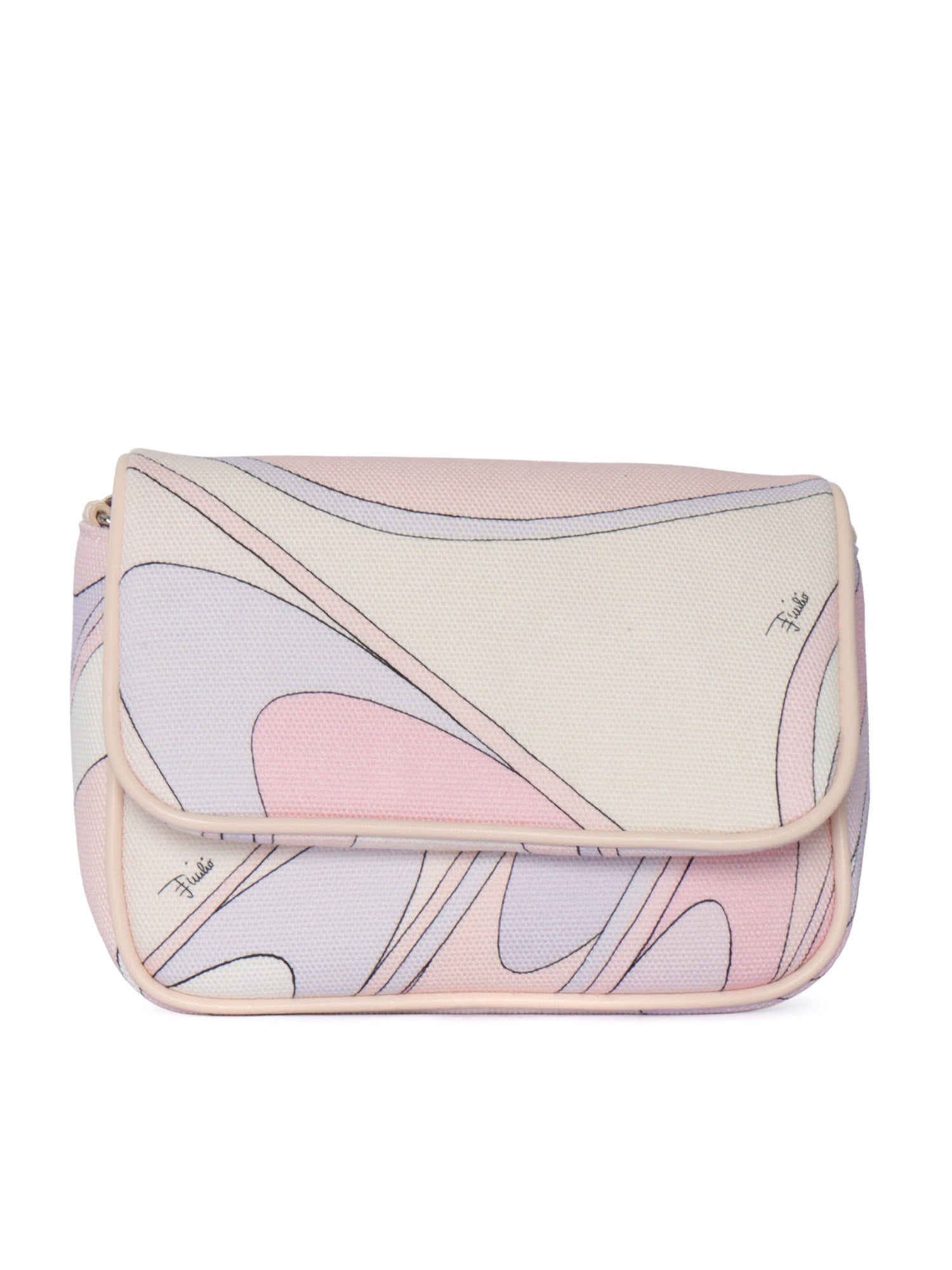 SHOULDER BAG Pink Cotton Cross