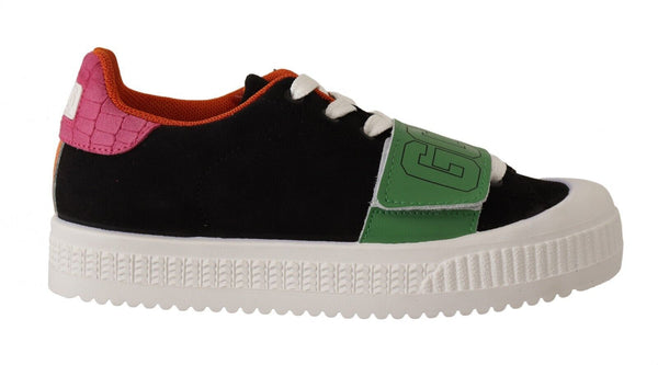 GCDS Suede sneakers in multicolor