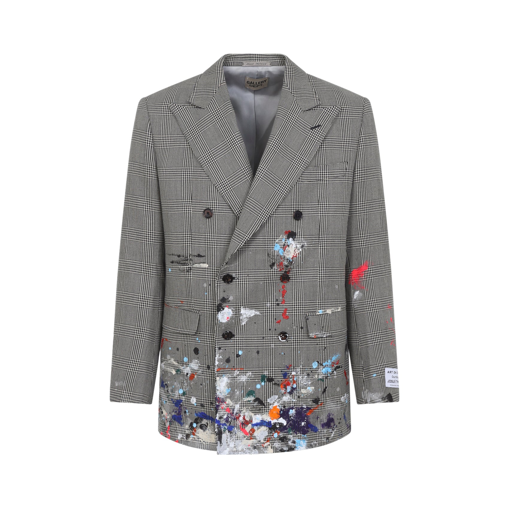 Double Breasted Coat Multicolour