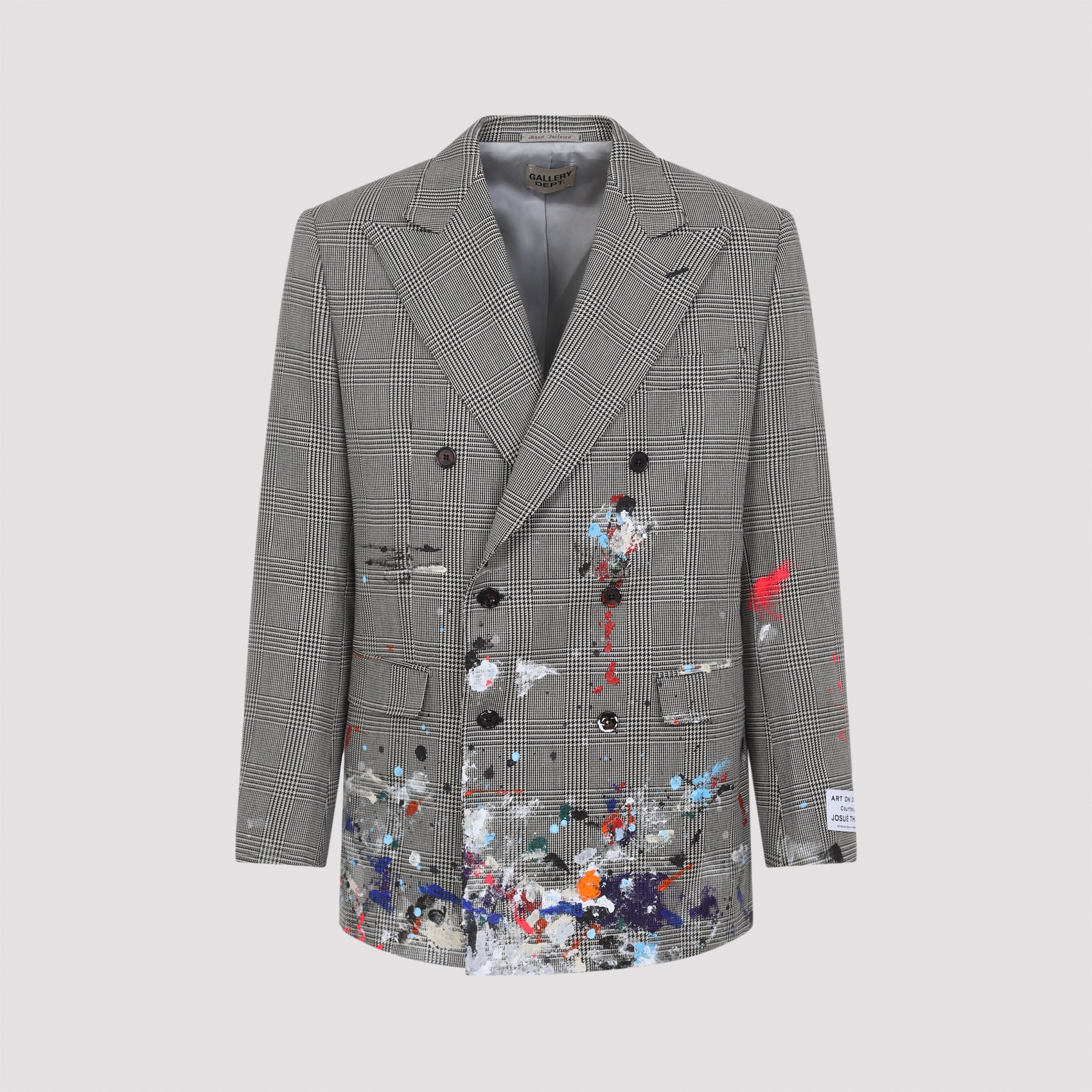 Double Breasted Coat Multicolour