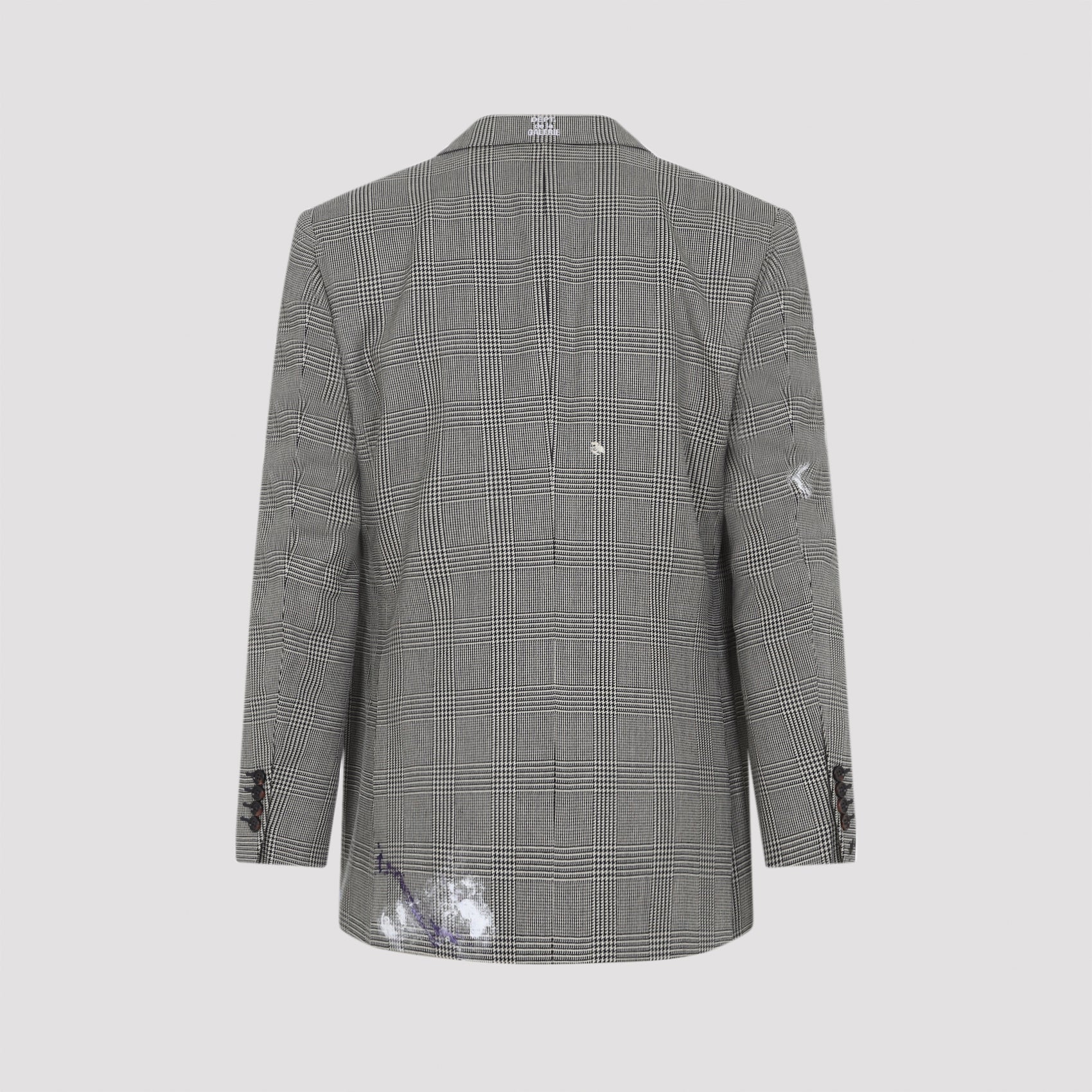 Double Breasted Coat Multicolour