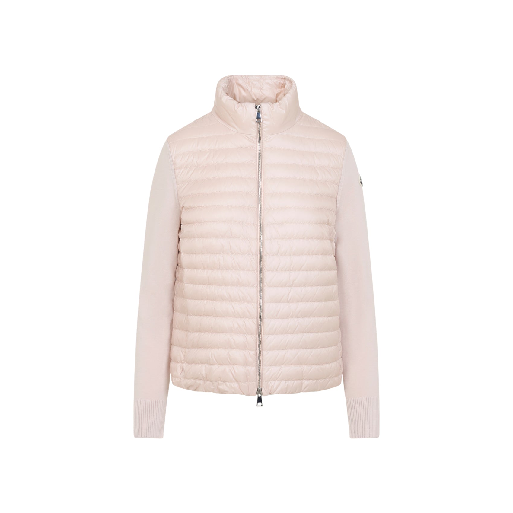 Cardigan Pink & Purple Polyamide Down Feather Jacket
